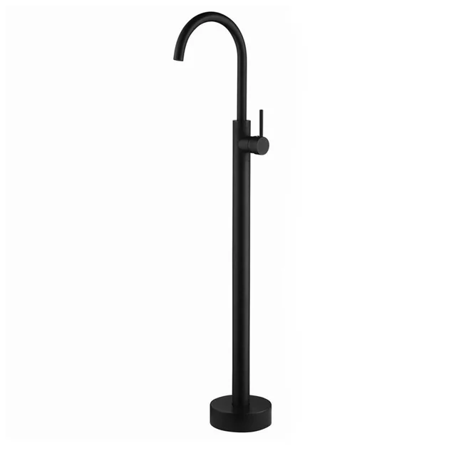 Free shipping Solid Brass Matte Black Finish Black Single Handle