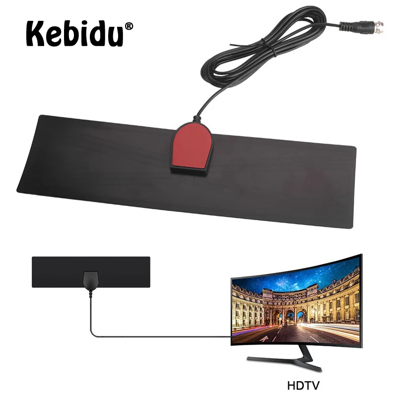 Kebidumei, 50 милей, HD tv, внутренняя ТВ антенна, усилитель, DVB-T2, 1080 P, цифровой усилитель, с высоким коэффициентом усиления, спутниковый приемник, автомобильная антенна