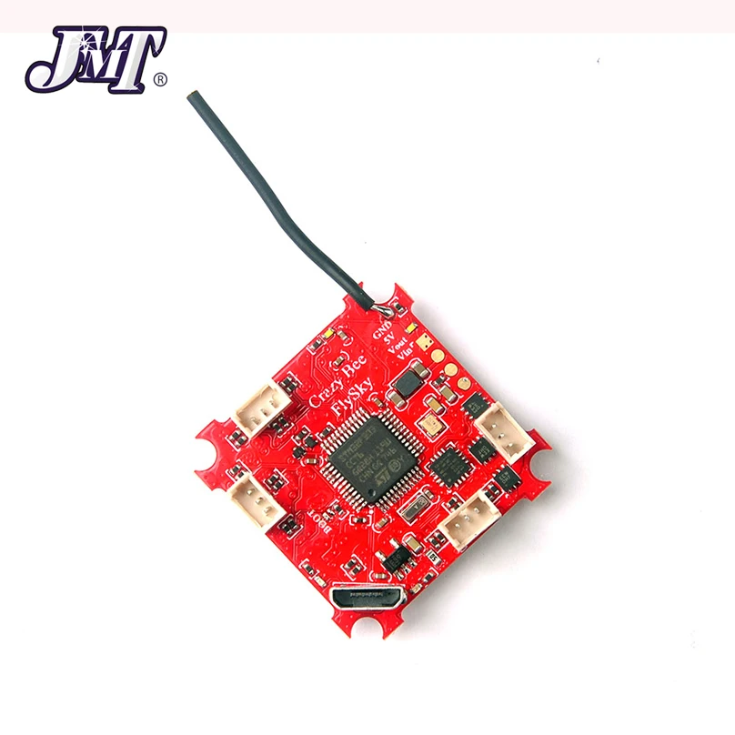 JMT DIY 75 мм Крытый RC гоночный Дрон комбо набор Bwhoop75 рама комплект и Crazybee F3 ESC 1S KV19000