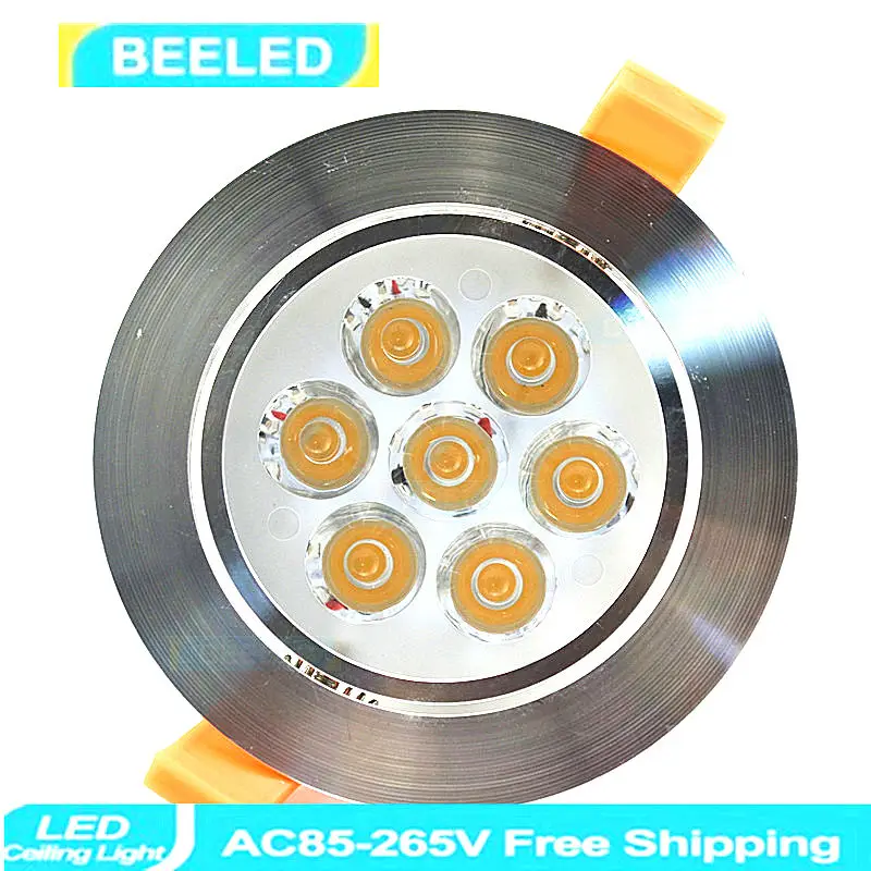 

LED ceiling light 3W 5W 7W free shipping led lamp bulb home lighting led spot light bulb warm white Dimmable dimmer aluminum