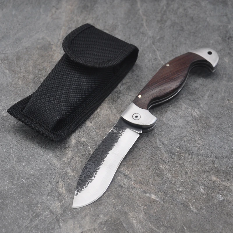 

21cm (8.5'') NEW 5CR15MOV Fixed Blade Knife with Sharper Rope Cutter Outdoor Camping Hunting Survival Tactical Knives + Sheath
