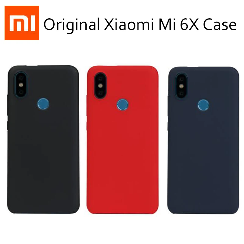 Оригинальный чехол для Xiaomi MI A2 Lite задняя крышка Mi 6X матовый телефона mi6x a 2 lite