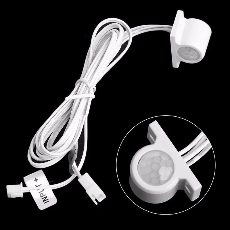 

Automatic On Off LED Strip PIR Body Infrared Motion Sensor Switch DC 12V