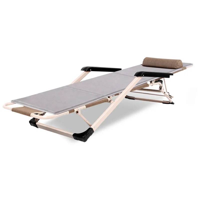 2014 square tube portable folding bed recliner beach chair camping bed