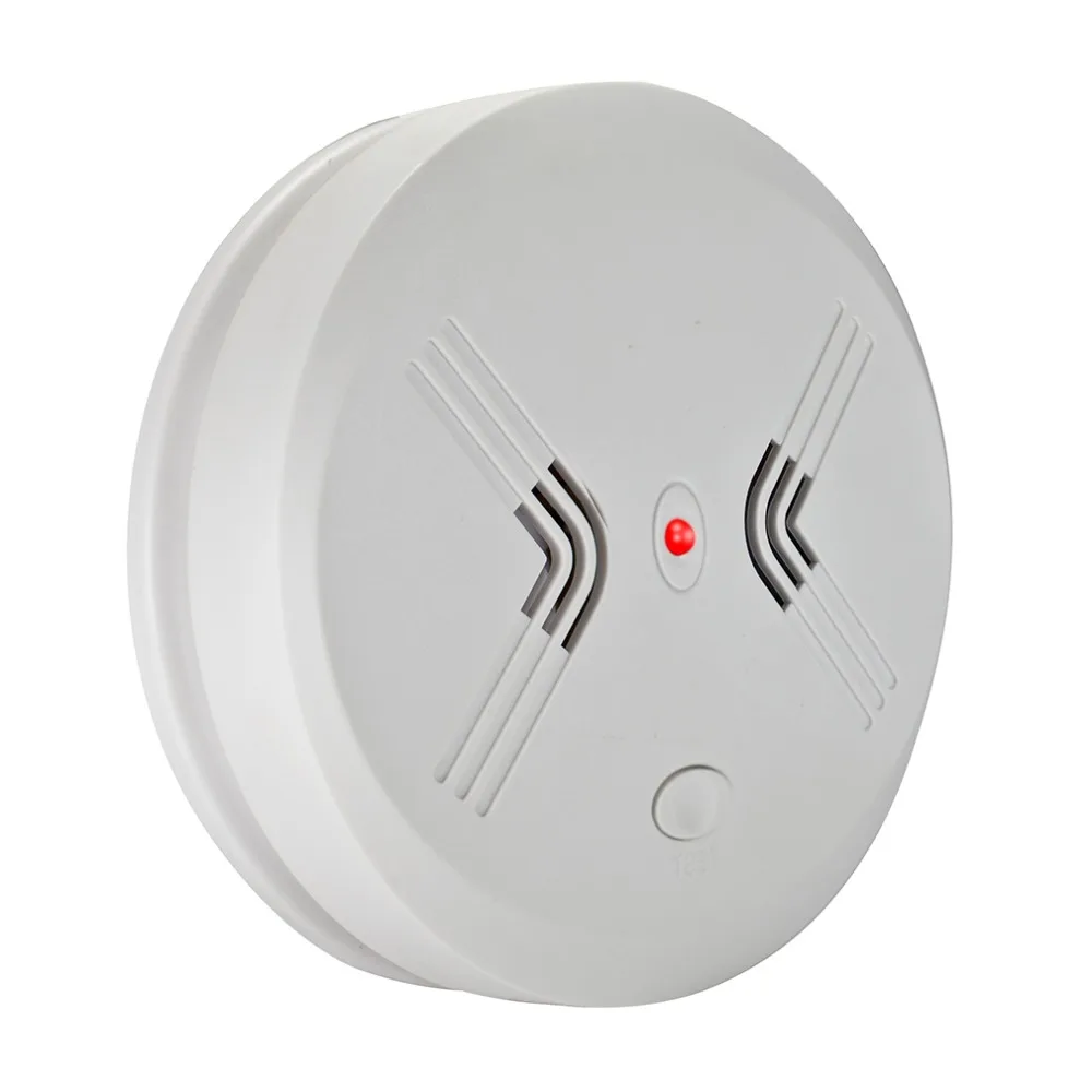 

PA-436-R Wireless Smoke Fire Leakage Detector Sensor High Sensitivity Home Security System Fire Smoke Detector White