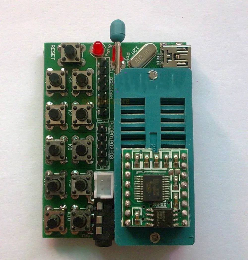 

New WT588D USB Sound Module Programmer Downloader Testing Board Tester