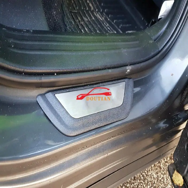 Us 45 43 35 Off Car Styling For Mazda Cx 5 Cx 5 Cx5 With Led Blue Light Door Sill Trim Cover Scuff Plate Guard Car Accessories Car Sticker 2017 In