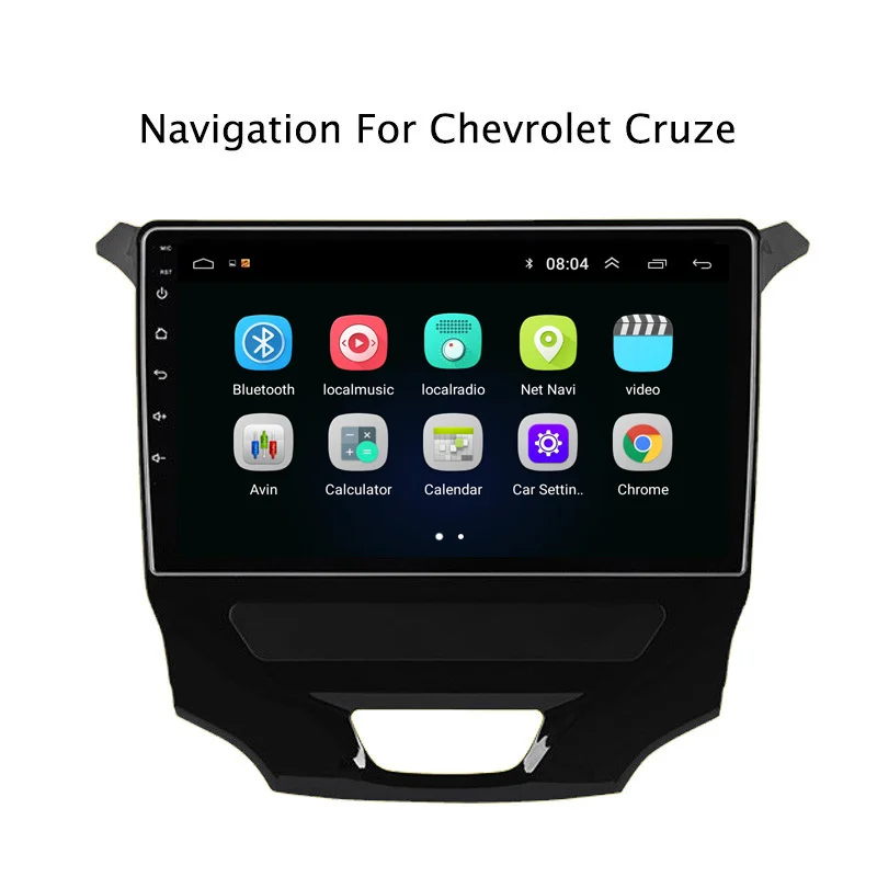 Best 9" 2.5D IPS Android 8.1 Car DVD GPS Player For Chevrolet Cruze Car Radio Stereo Head Unit with Navigation 2