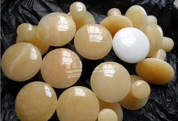 

10pcs SPA beauty facial face body back point massage hot face wrinkle mushroom SPA lava stone energy oil into jade free shipping