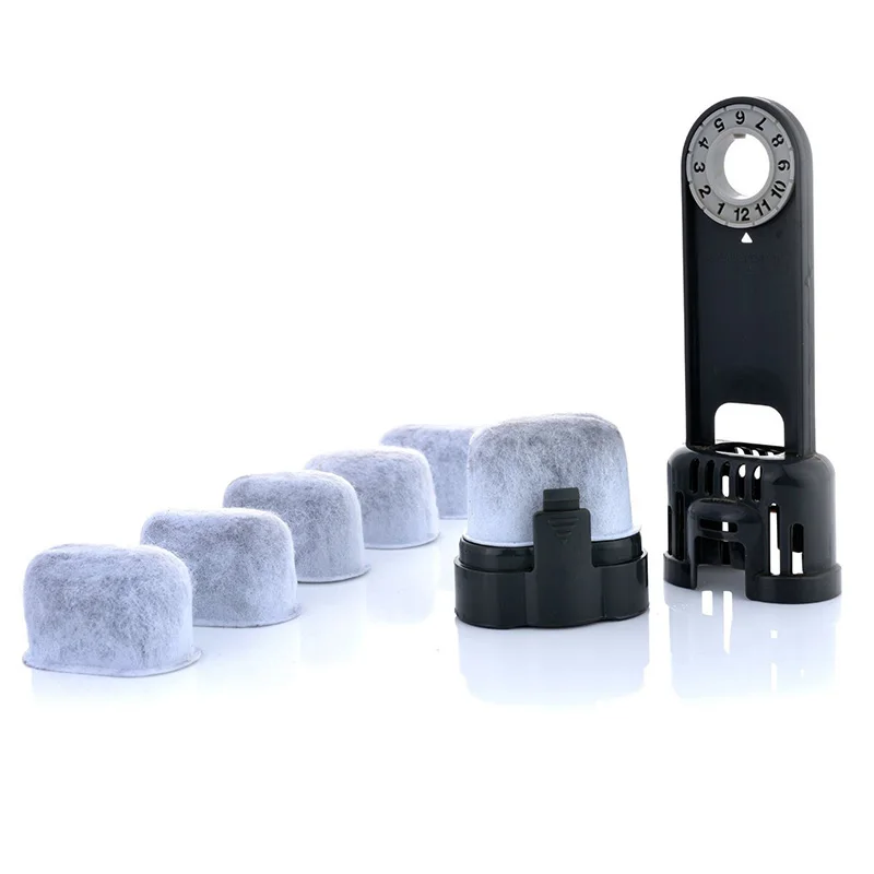 High quality charcoal coffee filter Water Filter Cartridges 6PCS