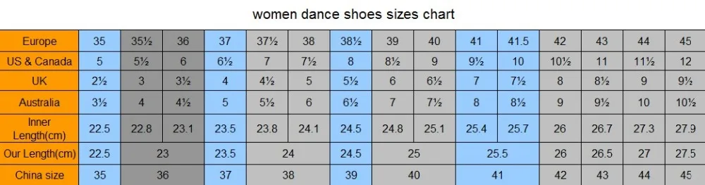shoes size