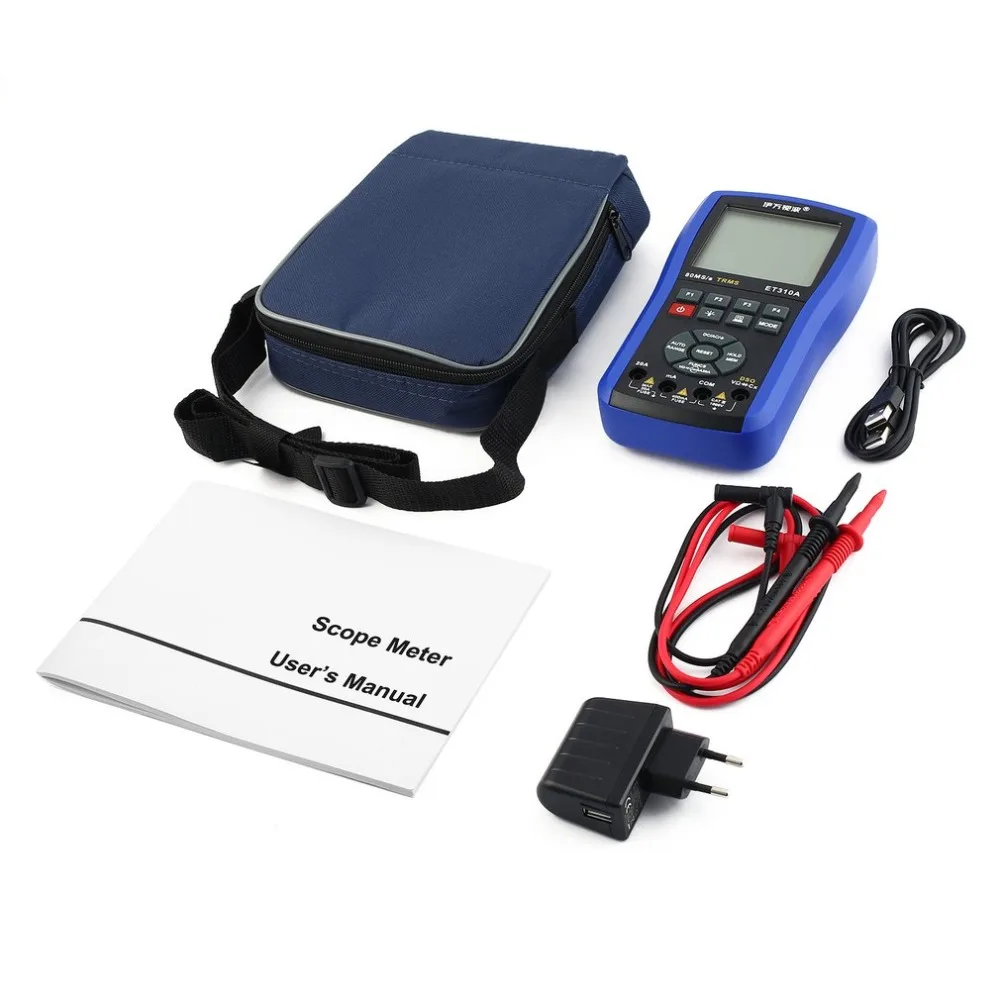 

EU plug ET310A Digital Multimeter Oscilloscope Intelligent Volt Multitester Digital Storage LCD Backlight