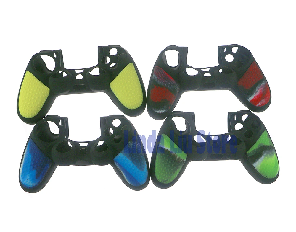 Защитный силиконовый чехол для геймпада Playstation Dualshock 4 PS4 20 шт./лот|Запасные части| |