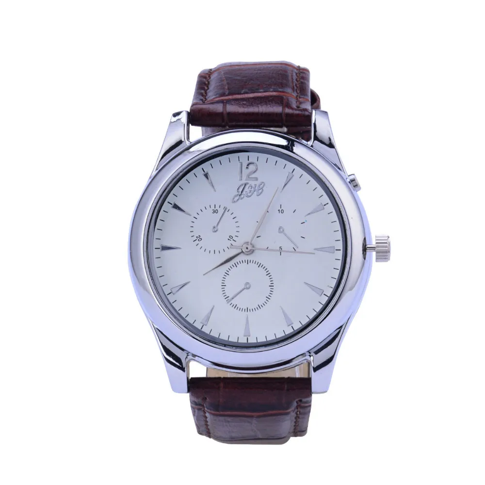 Cigarette Lighter watch Men USB rechangeable Casual Quartz Watch fashion Arc Flameless Lighter Wristwatches clock JH338