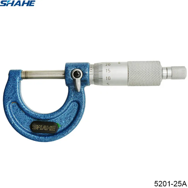 Measuring tool Inside Outside Micrometer graduated micrometer0 25mm 0