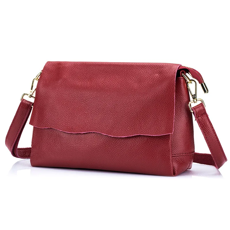 

New Arrival Genuine Leather Women Bags Crossbody Bags High Quality 4 Colors Fashion Female Shoulder Bags Messenger Bags DC210