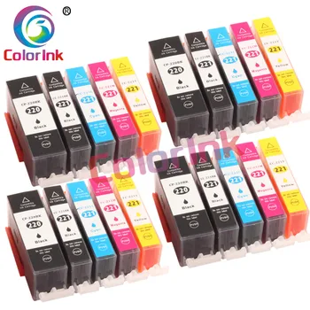 

ColorInk 20Pack PGI 220XL CLI 221XL For Canon PIXMA MX860 MX870 MP560 ip3600 ip4600 ip4700 ip860 ip870 printer ink cartridge
