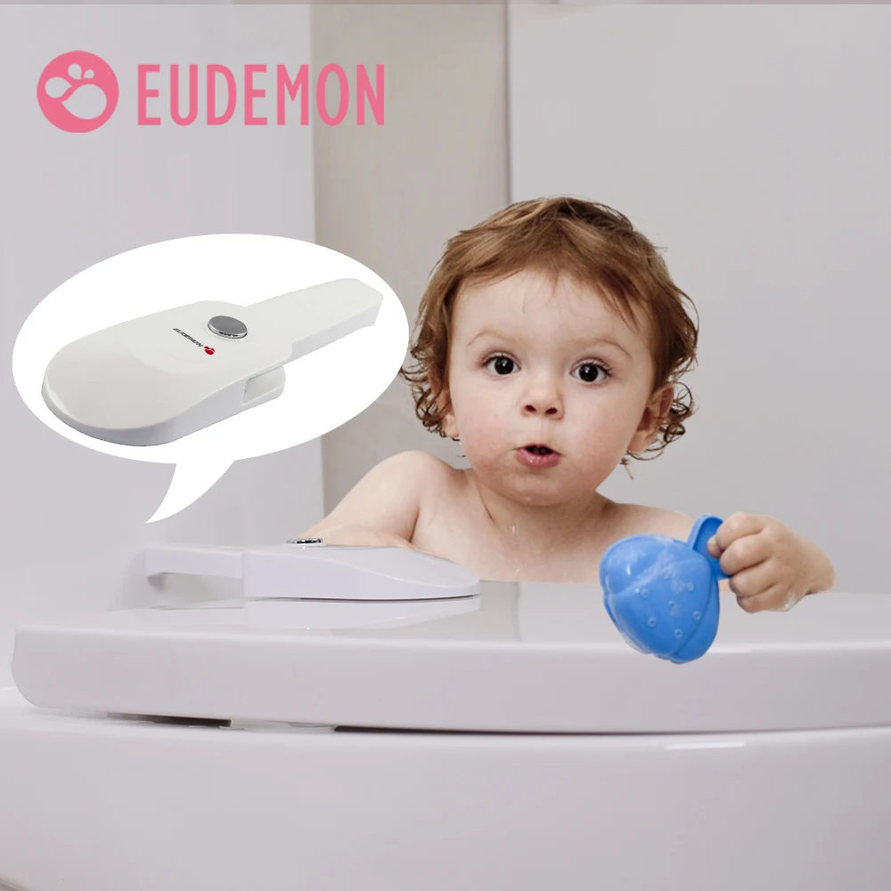 EUDEMON Baby Child kids safety lock Toddler Kids Toilet Seat Lid Locks Security Straps Home Protection Safety Tools Bathroom