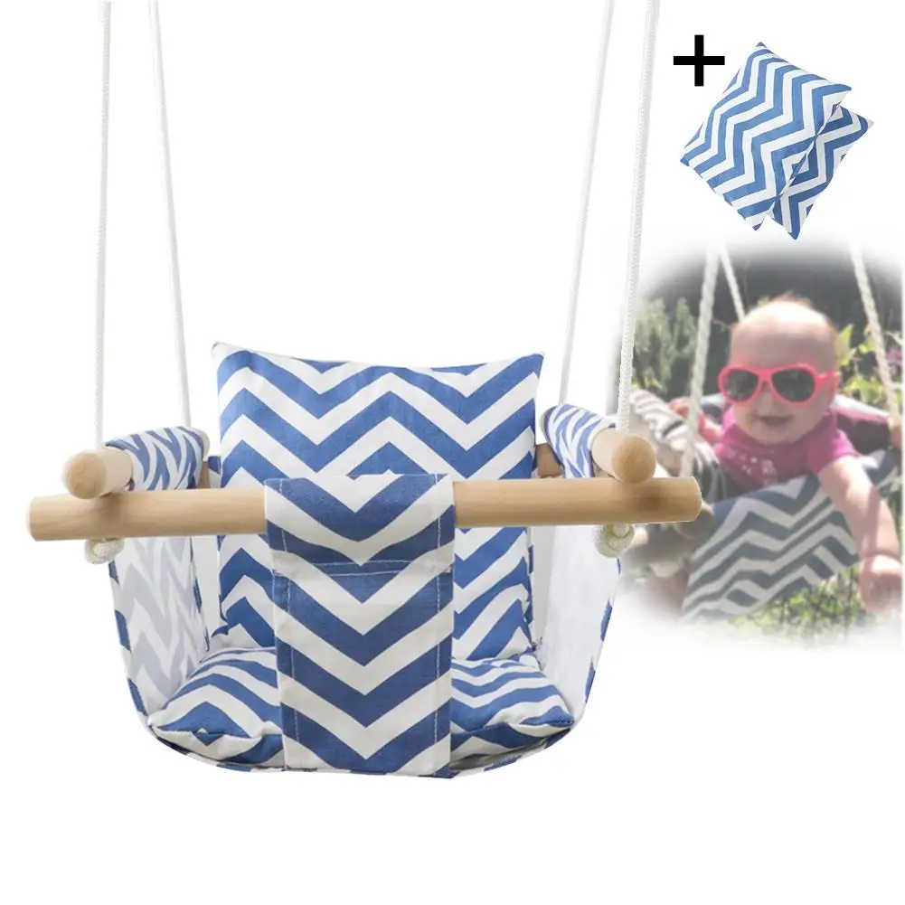 outdoor toy children Kindergarten Baby Canvas Swing Hanging Chair