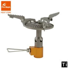 Fire Maple Titanium Gas Outdoor Stove Burner Folding Lightweight 45g 2820W Outdoor Camping Equipment Gear FMS-116T
