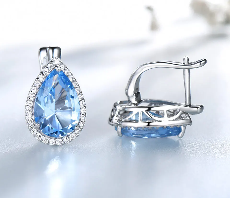 UMCHO-Sky-blue-topaz-925-sterling-silver-clip-earrings-for-women-EUJ087B-1PC_04