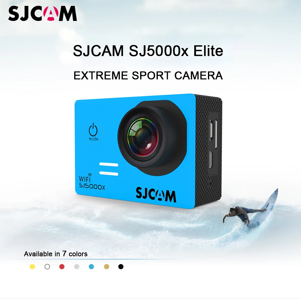 Оригинальная Экшн-камера SJCAM SJ5000X Elite, WiFi, 4 K, 24fps, 2 K, 30fps, Gyro Sports DV 2,0 lcd NTK96660, водонепроницаемая Спортивная DV