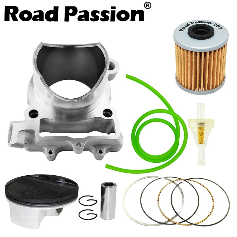 Цилиндр двигателя для мотоцикла Road Passion + поршень кольца 77 мм (диаметр цилиндра)
