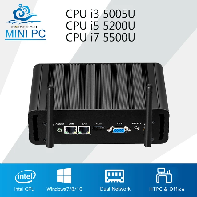 Cheap Mini Computer Dual LAN Dual COM Mini PC Core i3 5005U i5 5200U i7 5500U Gaming PC Windows 10 4GB 8GB DDR3 RAM HD Graphics 5500 Cheap Mini Computer Dual LAN Dual COM Mini PC Core i3 5005U i5 5200U i7 5500U Gaming PC Windows 10 4GB 8GB DDR3 RAM HD Graphics 5500