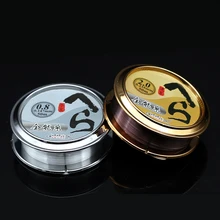 Высококачественная сверхпрочная леска, большая степень натяжения, нейлон, 50 метров, рыболовные приманки, износостойкие рыболовные принадлежности, 4 шт