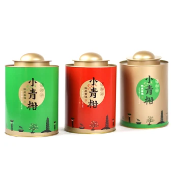 

Xin Jia Yi PackagingMetal Tea Box Large Green Red Round Sugar Biscuit Cake Tobacco Kitchen Storage Novelty Personalized Cans