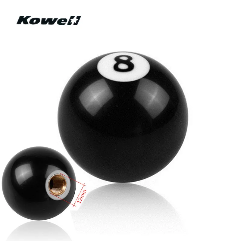 

Universal Black 8 Billiard Car MT Gear Shift Knob for Volkswagen VW Golf for Lada for KIA Gear Shifter Lever Stick Headball Ball