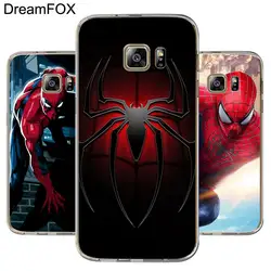 DREAMFOX M353 Человек-паук мягкая ТПУ силиконовый чехол для samsung Galaxy Note S 5 6 7 8 9 10 10e Lite Edge Plus Grand Prime