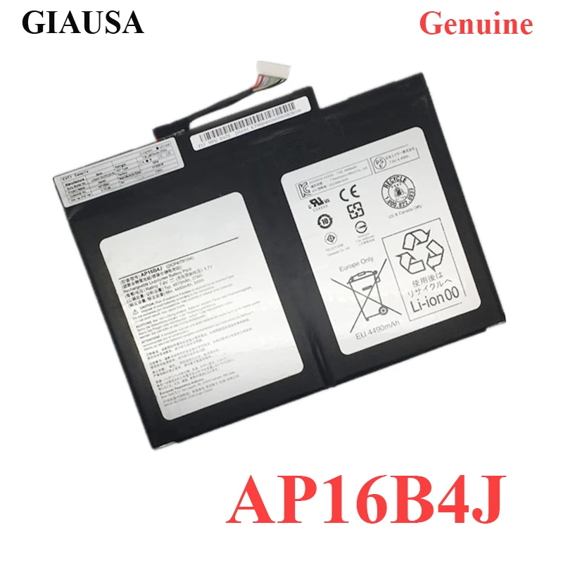 GIAUSA подлинный AP16B4J Аккумулятор для ноутбука Acer Aspire Switch Alpha 12 SA5-27 Tablet | Компьютеры и