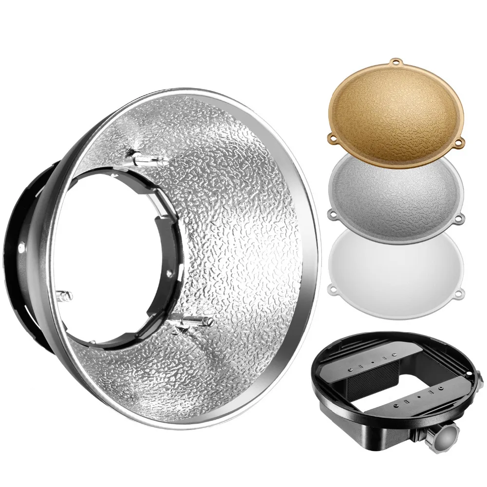 

Neewer Beauty Dish Reflector Diffuser Lamp Shade for Nikon SB-600/SB-800/SB-900/SB-910/For Canon 380EX/ 430EXII/550EX/580EXII