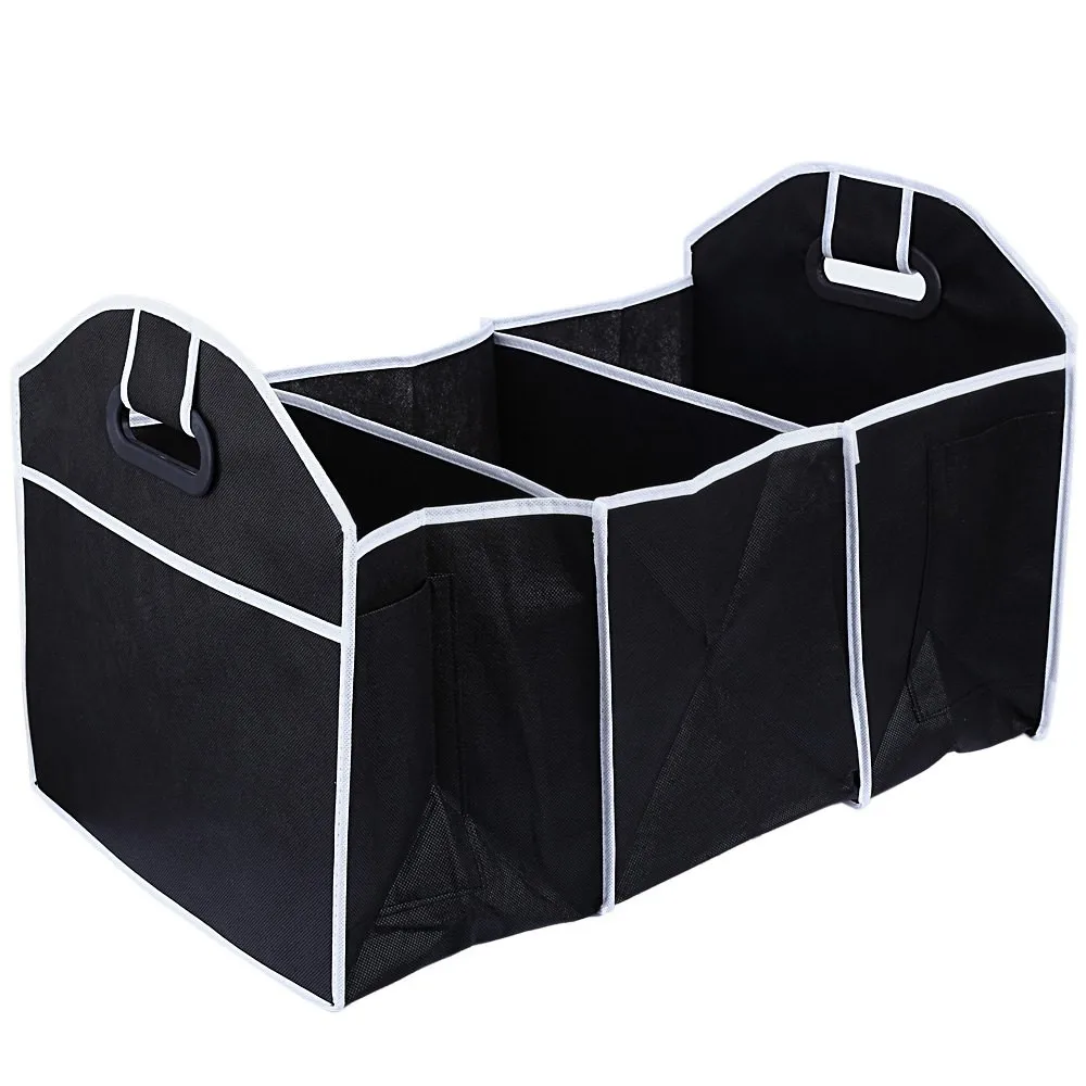 Car Truck Van SUV Storage Basket Trunk Organizer Boot Stuff Food