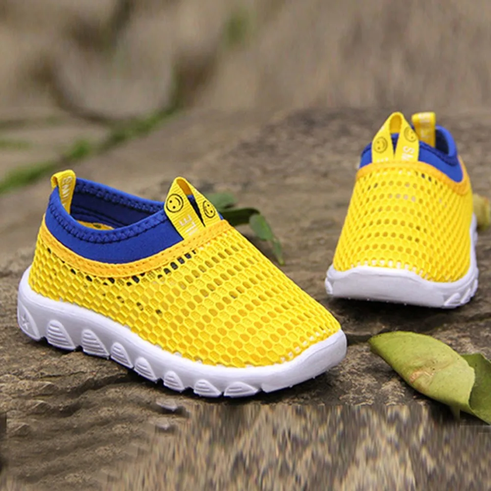 Baby Sneakers Copodenieve Modis Sneakers Shoes Infant Kids Baby Boys Girls Mesh Shoes Candy Color Sport Run Sneaker Casual Shoes