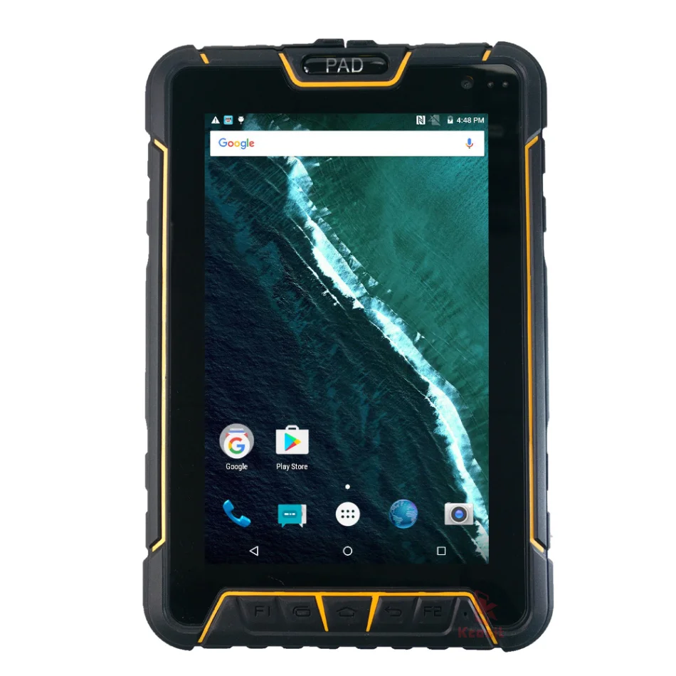 ST907 Прочный планшет водонепроницаемый пк QR 1D 2D лазерный считыватель штрих-кодов Сканер Android портативный мобильный КПК UHF RFID NFC отпечатков пальцев gps