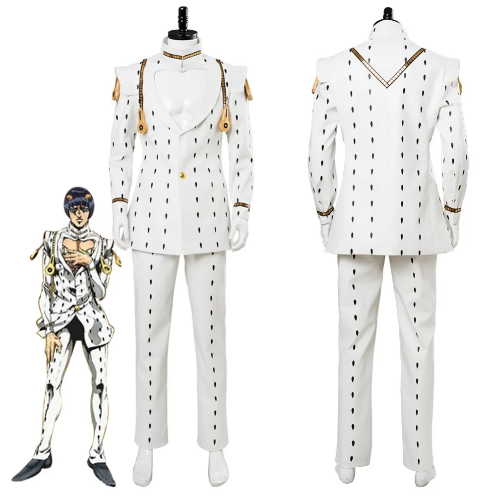 

JoJo's Bizarre Adventure: Golden Wind Bruno Bucciarati Cosplay Costume Bucciarati Uniform Suit Halloween Carnival Costumes