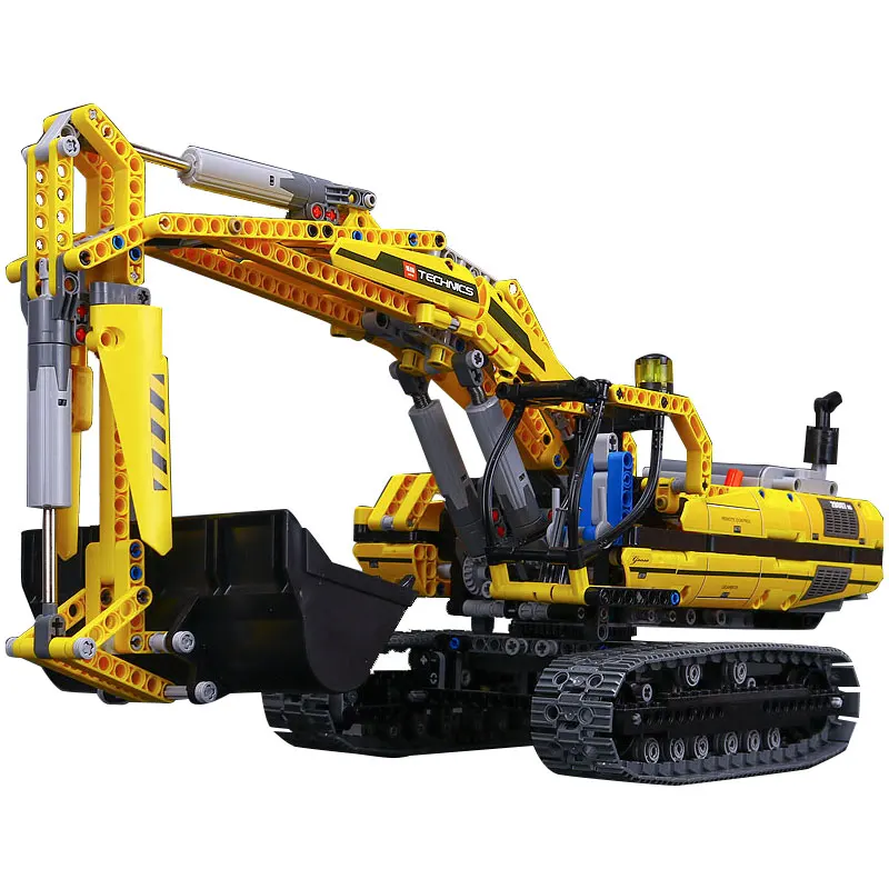 

Control Motorized Excavator Car Electric Motor Power Function Fit 1123 Pcs Bricks Compatible LegoING Technic 8043 Truck Car Toys