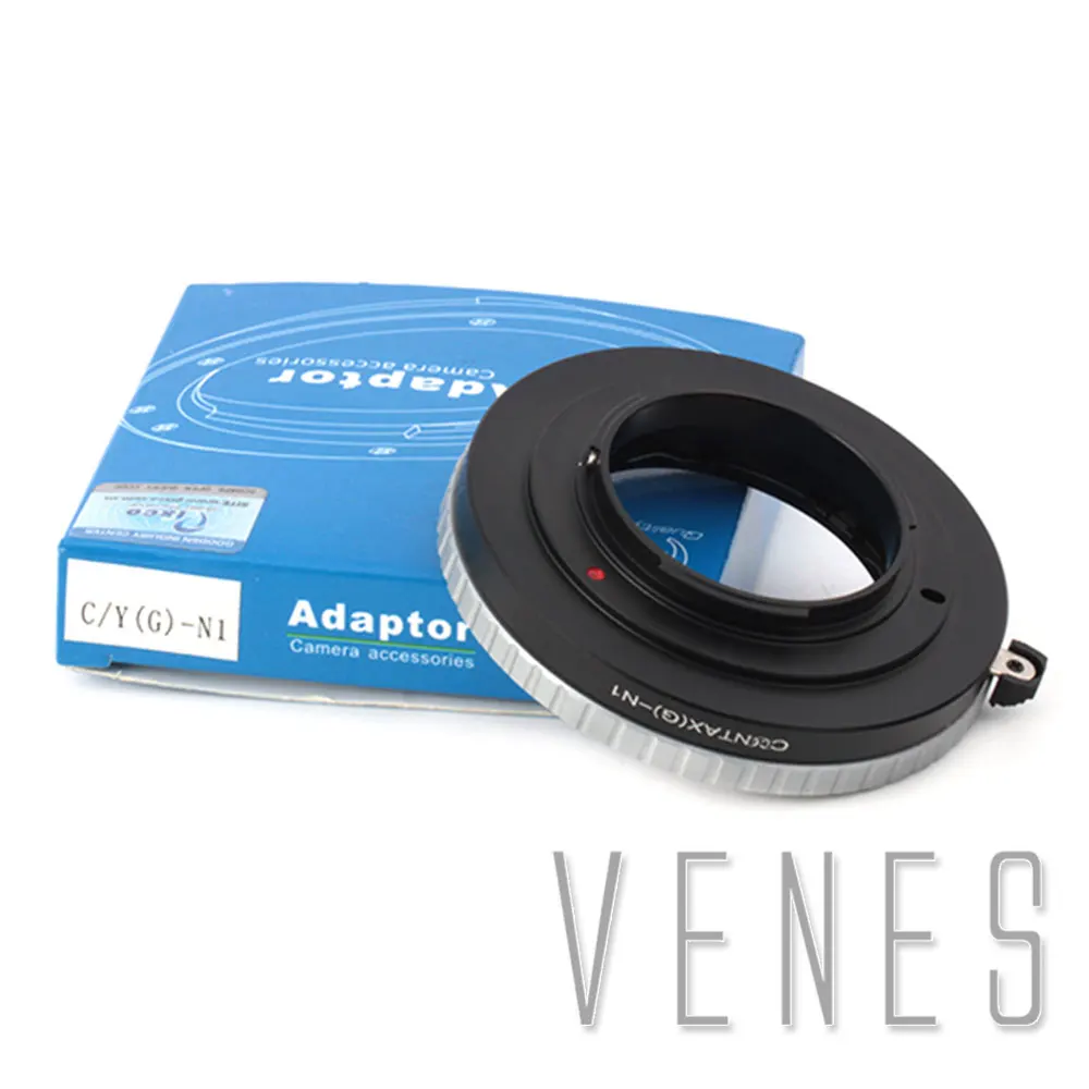 

Venes For Contax.G-N1, Mount Adapter Ring Suit For Contax G G1 lens To Suit for Nikon 1 J5 J4 S2 V3 camera Without Tripod Mount
