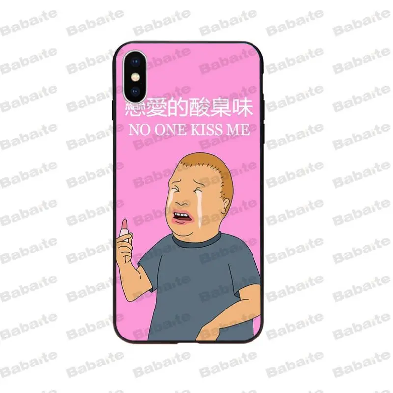 Babaite ملك التل بوبي فينيكس نمط العملاء جراب هاتف ل أبل فون 5 5 ثانية SE 6 6 ثانية 7 8 زائد X XS ماكس XR الهواتف المحمولة Babaite ملك التل بوبي فينيكس نمط العملاء جراب هاتف ل أبل فون 5 5 ثانية SE 6 6 ثانية 7 8 زائد X XS ماكس XR الهواتف المحمولة