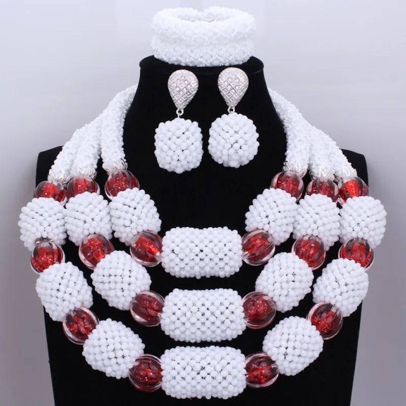 Dudo ювелирные изделия Дубай наборы натуральный коралловый бисер ювелирный набор дизайнер свадебный подарок нигерийский оранжевый или Красный
