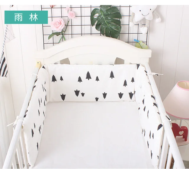 180 см* 30 см милые Мультяшные детские мягкие бортики для кровати хлопковые дышащие Бамперы для кроватки цельнокроеные охранники для новорожденных декор комнаты - Цвет: sytle 12