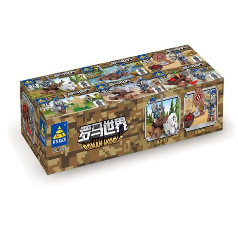 

Kaizhi 5201 Rome World Children's Puzzle Insert Assembly Toys For Children Boy Plastic Small Particle Building DIY Model Toys