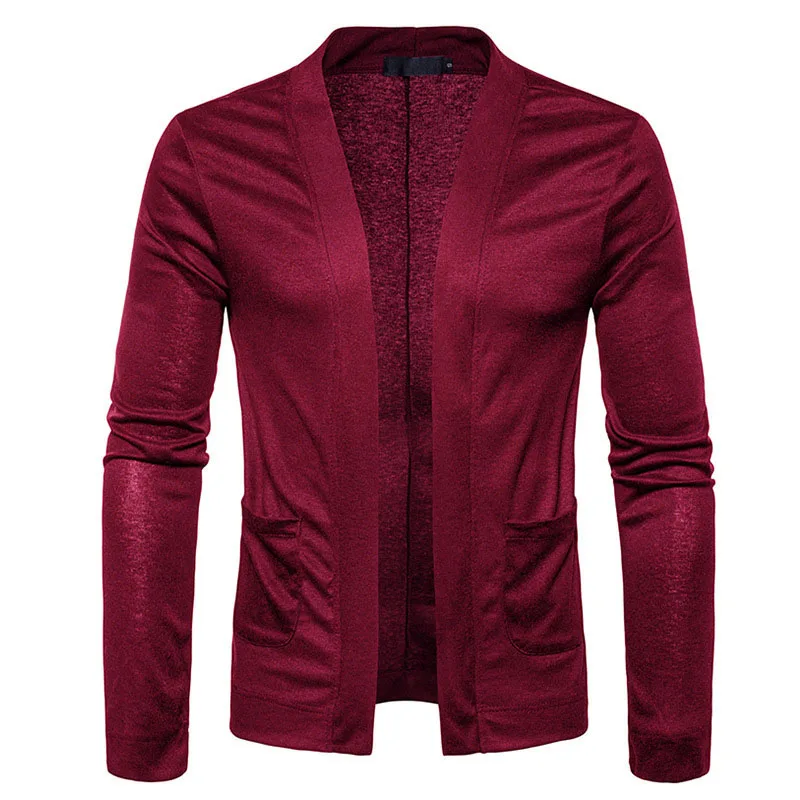 

Fashion Casual Men Sweater Cardigan Slim Fit Knitting Men Sweaters High quality Brand 2018 New arrival Mens Cardigans