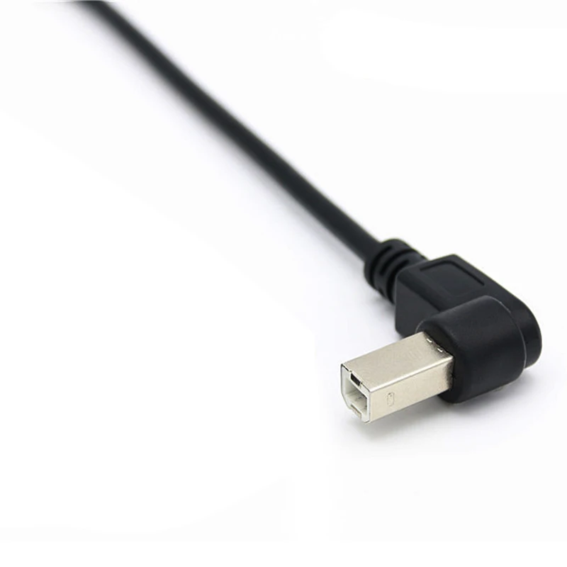 1 шт. 0,3-1,5 м линия передачи данных USB 2,0 B штекер к USB B гнездо панель принтера удлинитель дешевый кабель горячий