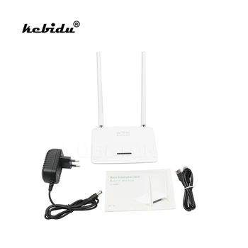 

kebidu New Arrival Brand High Speed up to 300 Mbps 802.11n Two Antennas Wireless-N Router Server With EU/US Plug
