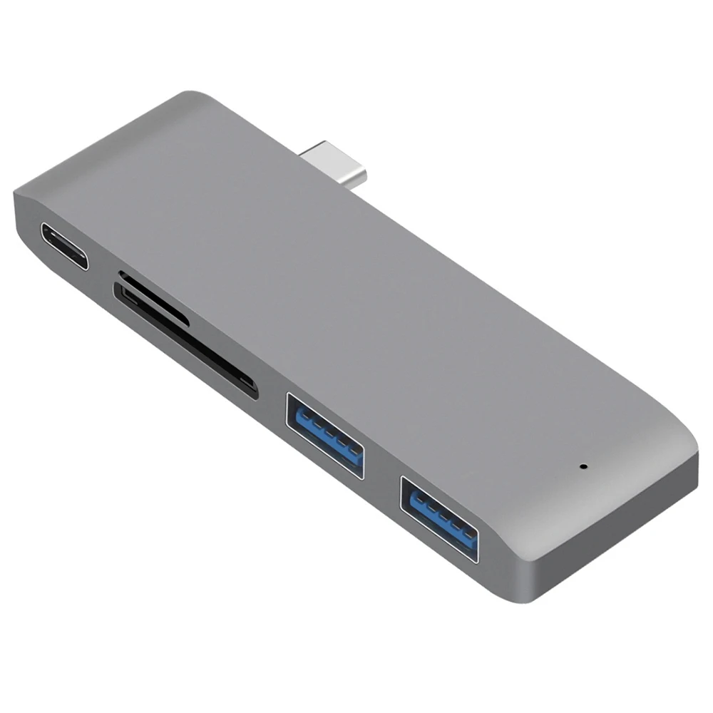 USB-концентратор 5 в 1 Type C на USB 3 0 кардридер для SD/TF-карт | Компьютеры и офис