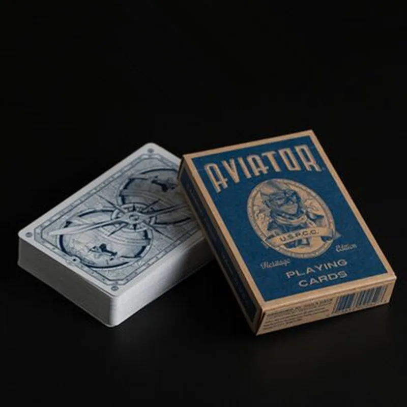 

1 Pcd Deck Aviator Heritage Edition Playing Cards Dan Dave Poker Magic Props Magia Tricks Free Shipping