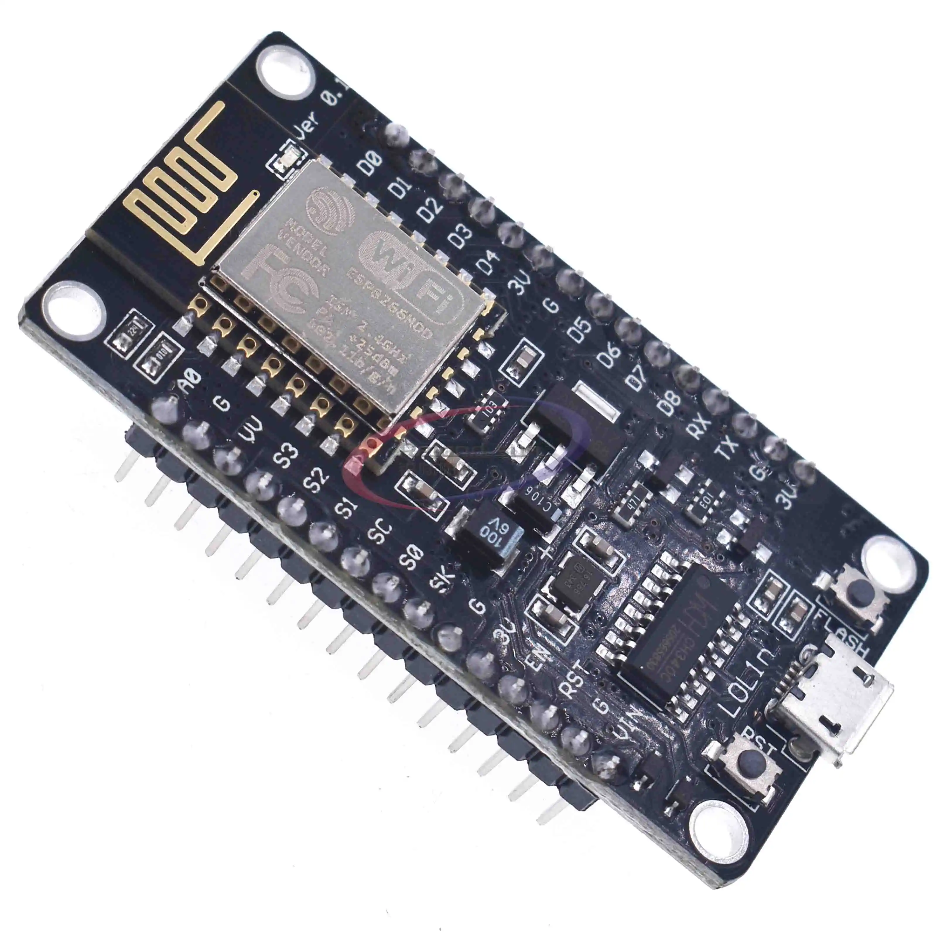 ESP8266 CH340G CH340 NodeMcu V3 Lua Wireless WiFi Module Connector Development Board Based ESP-12E W//Micro USB Repalce CP2102